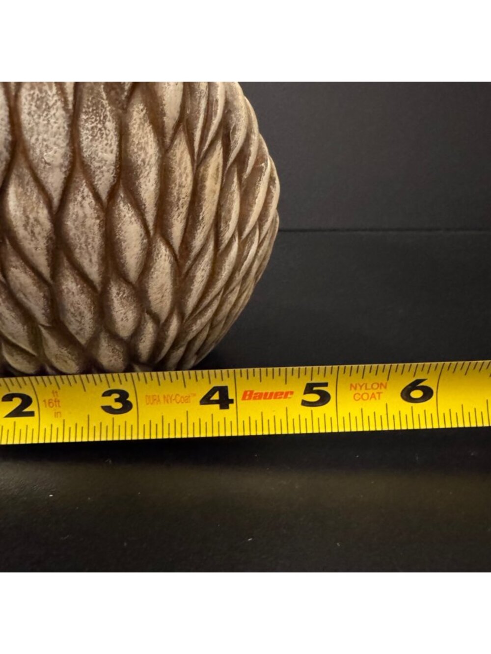 Ceramic Hedgehog Figurine Sculpture In Neutral Brown Tones For Home Decor - Picture 8 of 10